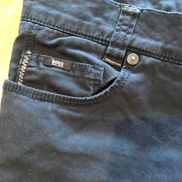Hugo boss boys dark  blue 14 pants authentic - Picture 4 of 5
